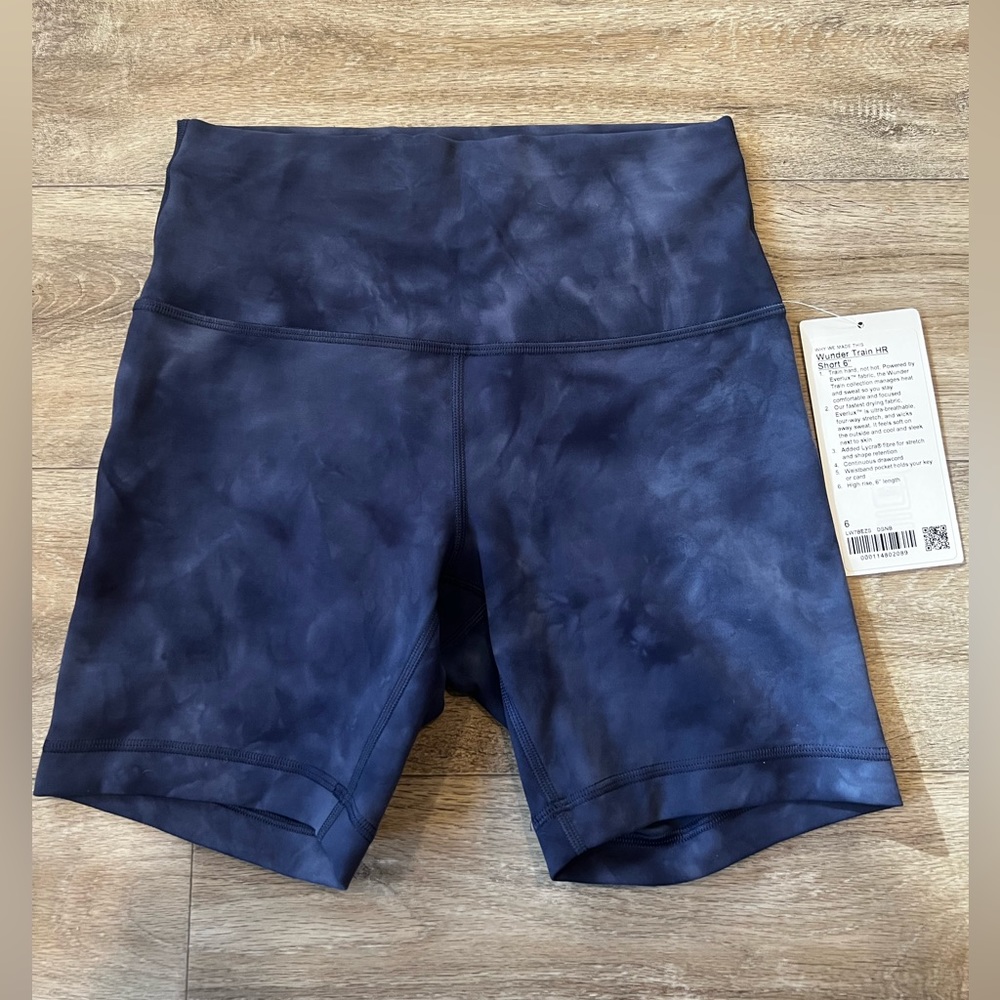 Lululemon wunder train shorts